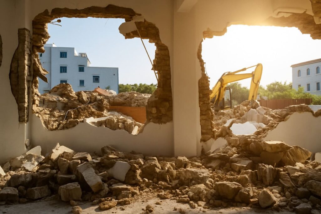 Derribos seguros: cómo se planifica una demolición paso a paso